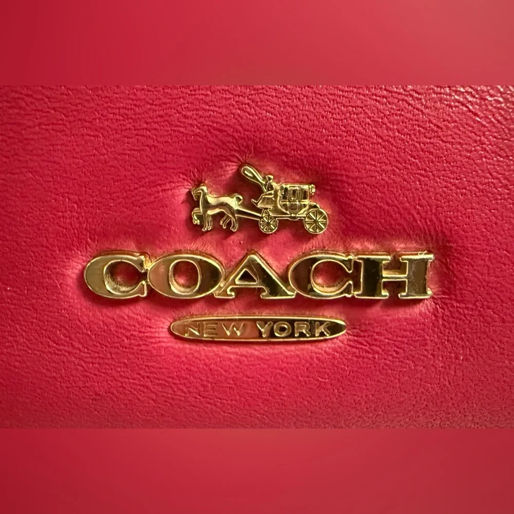 🌸 Vintage Y2K Coach Pink Leather Crossbody / Shoulder Bag 🌸 - Picture 4 of 12